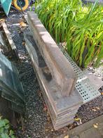 Opsluitbanden / borders van beton, Tuin en Terras, Ophalen, Gebruikt, 100 tot 200 cm, Minder dan 25 cm