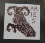 Borduurpatroon  Ram  sterrenbeeld   nr 5902, Hobby en Vrije tijd, Borduren en Borduurmachines, Verzenden, Nieuw, Handborduren