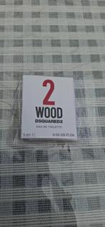 proefje 2 WOOD dsquared2, Sieraden, Tassen en Uiterlijk, Uiterlijk | Parfum, Verzenden, Nieuw