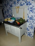 Metalen fornuis + 14 keuken accessoires, Ophalen of Verzenden, Zo goed als nieuw, Decoratie