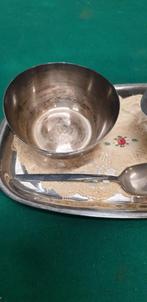 -	sola melk en suikerset, sola s 100, verzilverd, 4-delig, Antiek en Kunst, Ophalen of Verzenden