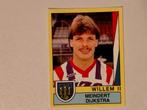 Meindert Dijkstra Willem 2 Panini voetbal 90 1990 nr 279, Ophalen of Verzenden, Gebruikt, Overige binnenlandse clubs, Poster, Plaatje of Sticker