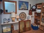👌brocante/emaille/meubilair/lampen/klok 4 foto's, Antiek en Kunst, Antiek | Emaille, Ophalen of Verzenden