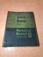 Austin Sprite/MG Midget Werkplaatshandboek, Ophalen of Verzenden