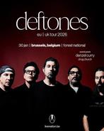2 Deftones tickets Brussel 30 januari, Twee personen