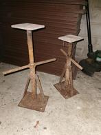 Set van 2 caravansteunen, Caravans en Kamperen, Ophalen, Gebruikt