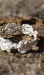 Prachtige Mattenklopper zilver ring, Nieuw, Ophalen of Verzenden, Dame of Heer, Zilver