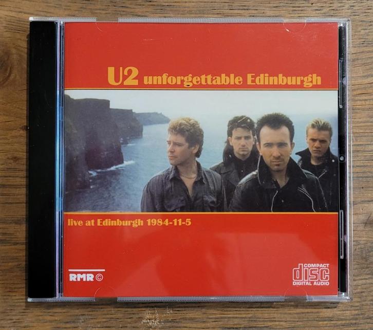 U2 - Unforgettable Edinburgh CD, Cd's en Dvd's, Cd's | Rock, Zo goed als nieuw, Poprock, Ophalen of Verzenden