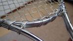 vintage rvs tennis racket wilson t-2000, Sport en Fitness, Tennis, Gebruikt, Ophalen of Verzenden, L5, Wilson