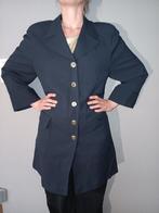 Donker blauwe vintage zomerjas Valentino, Ophalen of Verzenden, Zo goed als nieuw, Maat 52/54 (L), Blauw