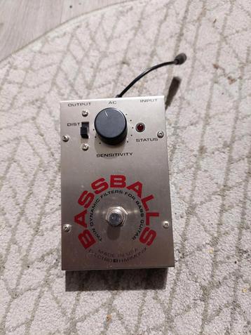 Vintage EHX bass balls met originele houten doos. beschikbaar voor biedingen