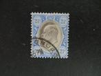 B09694: Transvaal EVII 2 1/2 d CA, Postzegels en Munten, Postzegels | Afrika, Ophalen
