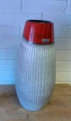 38 cm hoge retro Scheurich West Germany vaas, Ophalen of Verzenden