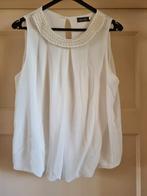 Ivoorkleurige top met parelrand, Perla Nera, Kleding | Dames, Blouses en Tunieken, Perla Nera, Ophalen of Verzenden, Zo goed als nieuw