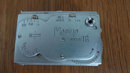 Mamiya Super 16 - SPIONAGECAMERA., Audio, Tv en Foto, Fotocamera's Analoog, Zo goed als nieuw, Compact, Overige Merken, Ophalen of Verzenden