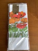 Retro “Paper Art” tafelkleed XL retro bloemenprint klaprozen, Verzamelen, Retro, Ophalen of Verzenden, Huis en Inrichting