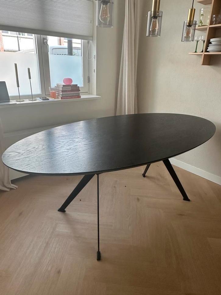 Eijerkamp eettafel ovaal, Huis en Inrichting, Tafels | Eettafels, Zo goed als nieuw, 100 tot 150 cm, 200 cm of meer, Vijf personen of meer