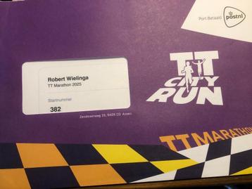 Startbewijs TTMarathon beschikbaar voor biedingen