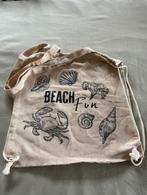 Nieuw! Linnen strandtasje., Sieraden, Tassen en Uiterlijk, Tassen | Damestassen, Ophalen of Verzenden, Nieuw, Beige, Overige typen