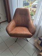 Draaibare fauteuil, Huis en Inrichting, Ophalen, Minder dan 75 cm, Zo goed als nieuw, Metaal