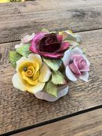 Vintage Coalport Roses Flower Posy Basket Bowl, Ophalen, Zo goed als nieuw