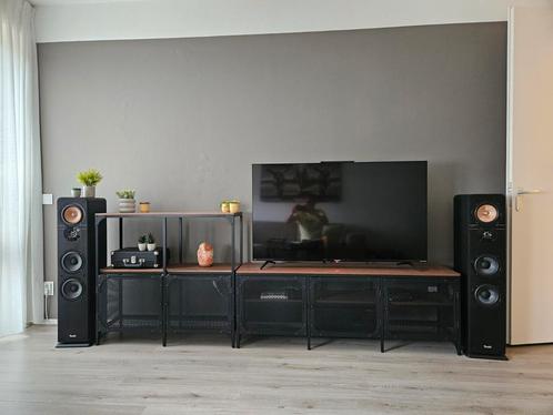 TEUFEL ULTIMA40 Yamaha RX675 Spotify 7.1, Audio, Tv en Foto, Luidsprekers, Zo goed als nieuw, Front, Rear of Stereo speakers, 120 watt of meer