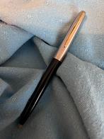 Parker 45 Balpen Zwart Kunststof Stalen Dop Vergulde Accent, Ophalen of Verzenden, Gebruikt, Balpen, Parker