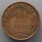 2½ Cent 1890, Postzegels en Munten, Overige waardes, Ophalen of Verzenden, Koning Willem III, Losse munt
