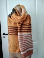 Handgebreide Sjaal Zijde/Alpaca - Uniek!, Kleding | Dames, Mutsen, Sjaals en Handschoenen, Handgemaakt, Ophalen of Verzenden, Nieuw