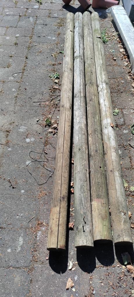 Schommelset en onderdelen montage rondhout, Kinderen en Baby's, Speelgoed | Buiten | Speeltoestellen, Gebruikt, Schommel, Aanbouwonderdeel