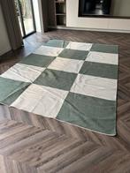 H&M Home Vloerkleed - Groen/Wit Geblokt 250x350, Ophalen, Wit, 150 tot 200 cm, 200 cm of meer