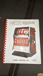 Seeburg slots manual, Verzamelen, Automaten | Gokkasten en Fruitautomaten, Ophalen of Verzenden, Zo goed als nieuw