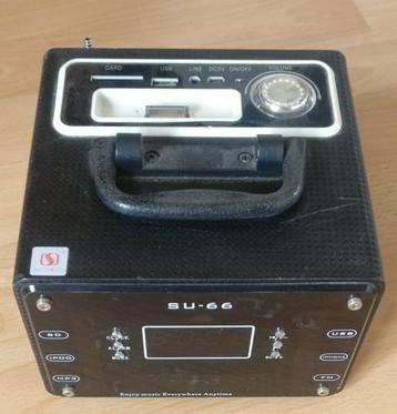 SU66 Mini Speaker portable mp3 beschikbaar voor biedingen