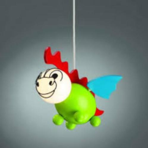 Kleurrijke hanglamp kinderkamer - Draakje van Philips Mykids, Kinderen en Baby's, Kinderkamer | Inrichting en Decoratie, Zo goed als nieuw