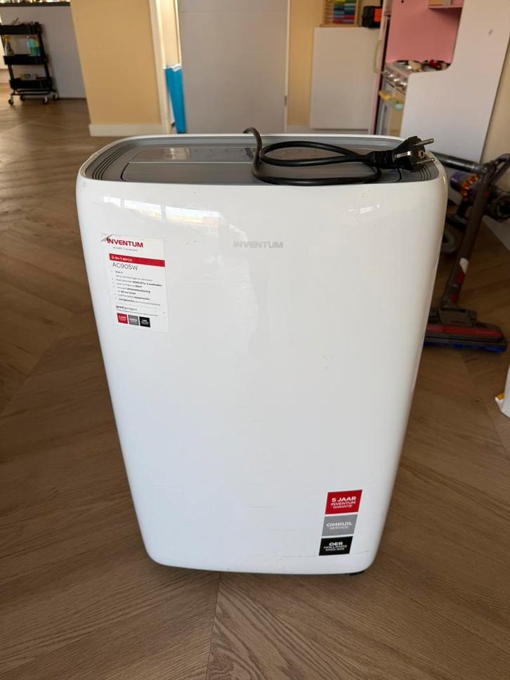 Inventum AC905W | 9000 BTU (maar 2 zomers gebruikt, Witgoed en Apparatuur, Airco's, Zo goed als nieuw, Mobiele airco, 60 tot 100 m³
