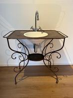 Gietijzeren wastafel, Ophalen, Gebruikt, 50 tot 100 cm, Minder dan 100 cm