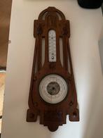 Antieke Nederlandse Eikenhouten Barometer, Antiek en Kunst, Antiek | Gereedschap en Instrumenten, Ophalen of Verzenden