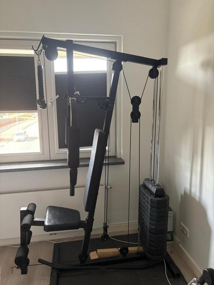 Krachtstation, Sport en Fitness, Fitnessapparatuur, Zo goed als nieuw, Krachtstation, Metaal, Ophalen