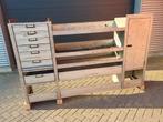 Inrichting  bestelbus aluminium kasten, Ophalen, Gebruikt