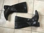 Leren dames laarzen, Ophalen, Zo goed als nieuw, Zwart, Hoge laarzen