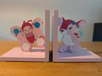 Twee schattige houten boekensteunen voor op baby/kinderkamer, Ophalen of Verzenden, Zo goed als nieuw, Overige typen