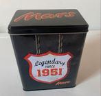 Rechthoekig blik van MARS. Hoogte 16,5 cm., Verzamelen, Blikken, Ophalen of Verzenden, Zo goed als nieuw, Overige, Overige merken