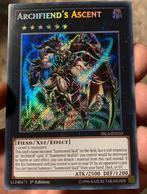 Yu-Gi-Oh! Archfiend’s Ascent FIGA 1st Edition !, Verzenden, Zo goed als nieuw, Losse kaart, Foil