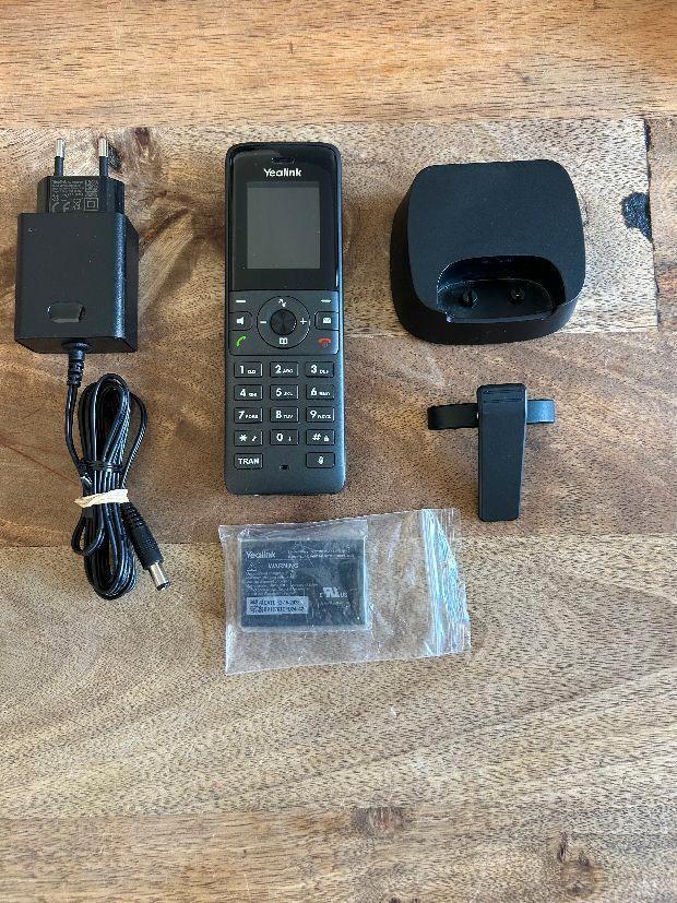 ➡️ Yealink SIP W73H Dect handset SIP-W73H W73 Clip Charger, Telecommunicatie, Vaste telefoons | Handsets en Draadloos, Refurbished