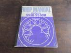 Honda SS50 SS50M 1972 werkplaatsboek manual, Ophalen of Verzenden, Honda