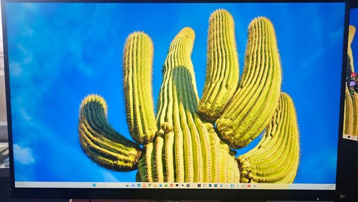 Monitor 27 inch 4K IPS scherm, Computers en Software, Monitoren, Zo goed als nieuw, 60 Hz of minder, DisplayPort, Gaming, IPS