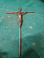 kruisbeeld christus messing, Verzamelen, Ophalen of Verzenden