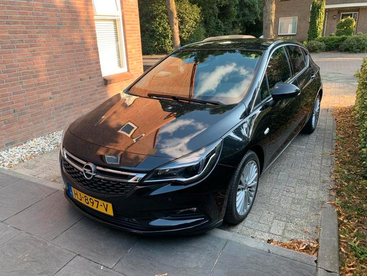 Opel Astra+ K Innovation Turbo Zwart, Auto's, Opel, Particulier, Astra, Achteruitrijcamera, Airbags, Airconditioning, Apple Carplay