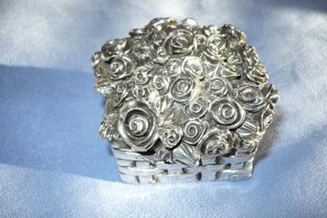 Fraai uniek massief zilveren presse papier beschikbaar voor biedingen