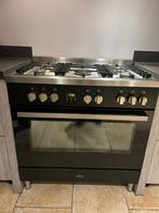 Belling oven met grill + 5 pits gasfornuis + wokbrander, Witgoed en Apparatuur, Ophalen, Gebruikt, Hete lucht, 60 cm of meer